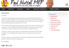 UKIP Deputy Leader sees NHS as a problem