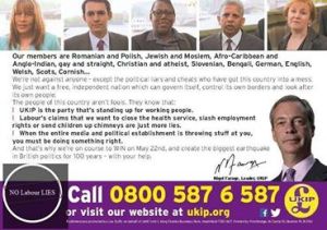 UKIP claim Labour is telling lies about their policies